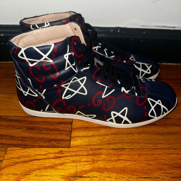 MENS GUCCI LIMITED EDITION GHOST SNEAKERS - Picture 3 of 8